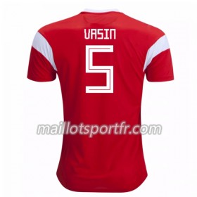 Maillot de Foot Russie Vasin 5 Domicile Coupe du monde 2018